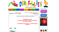Desktop Screenshot of dinofolies.com
